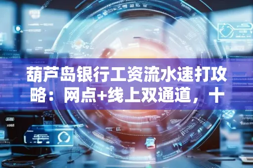 葫芦岛银行工资流水速打攻略:网点+线上双通道,十分钟搞定