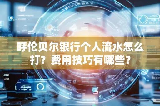 呼伦贝尔银行个人流水怎么打?费用技巧有哪些?