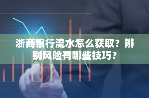 浙商银行流水怎么获取?辨别风险有哪些技巧?