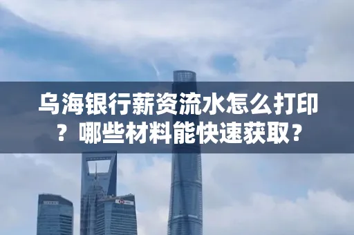 乌海银行薪资流水怎么打印?哪些材料能快速获取?