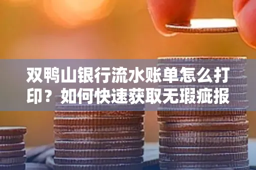 双鸭山银行流水账单怎么打印?如何快速获取无瑕疵报告?