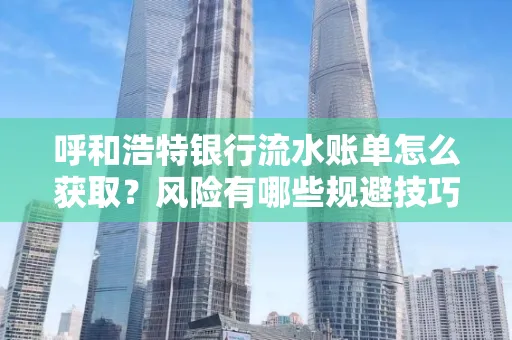 呼和浩特银行流水账单怎么获取?风险有哪些规避技巧!