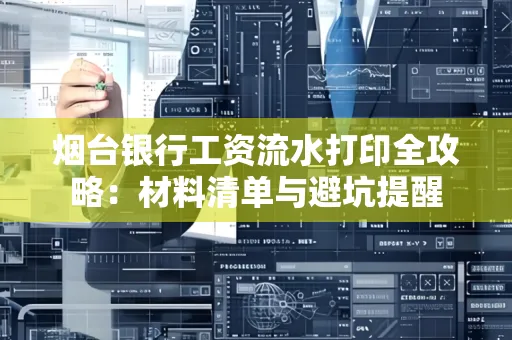 烟台银行工资流水打印全攻略:材料清单与避坑提醒