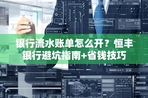 银行流水账单怎么开？恒丰银行避坑指南+省钱技巧