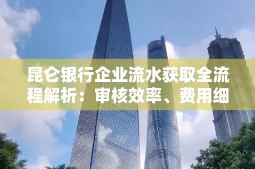 昆仑银行企业流水获取全流程解析：审核效率、费用细节、安全措施全知道